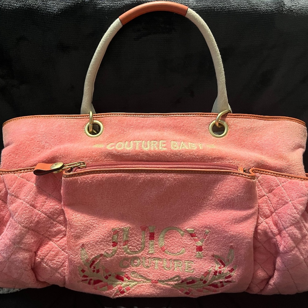RARE Juicy couture Diaper Bag